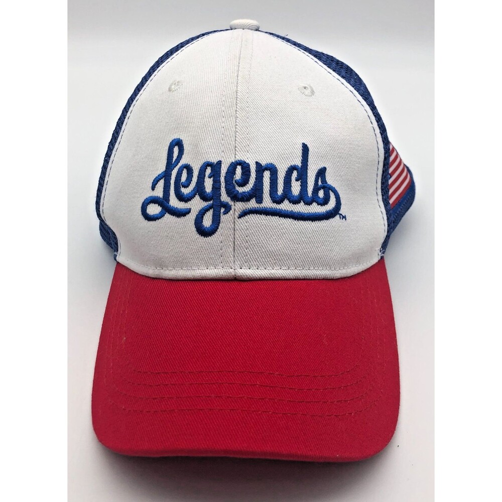 Lexington Legends Ball Cap Trucker Hat Red White Blue Mesh Snapback Patriotic